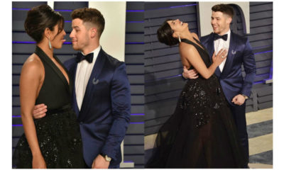 Priyanka Chopra and Nick Jonas make their first appearance on Vanity Fair Oscar After Party 2019