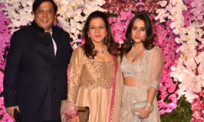 Natasha Dalal with Varun Dhawan's parents