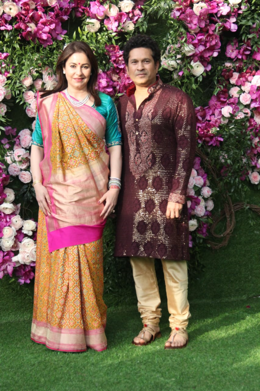 Sachin-Anjali-At-Ambani-Wedding