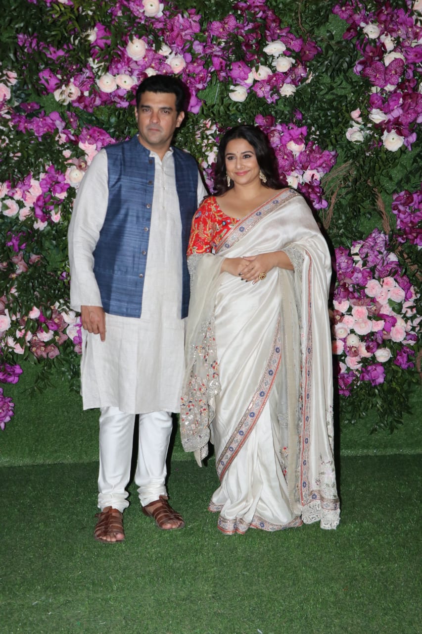 Vidhya Balan and Siddharth KApoor Roy Ambani wedding