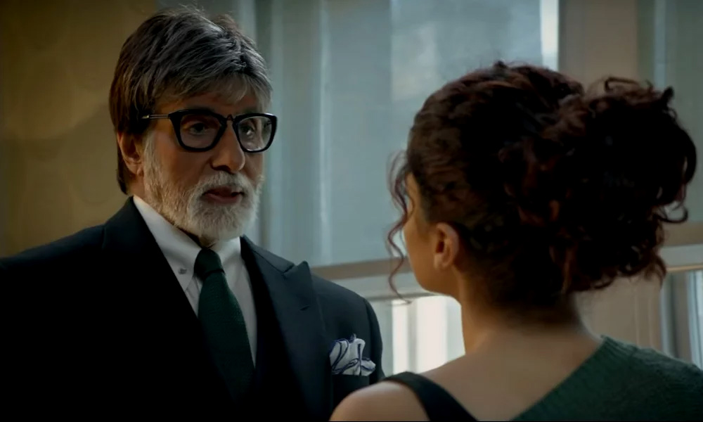 badla review amitabh bachchan taapsee pannu thriller love movie goers