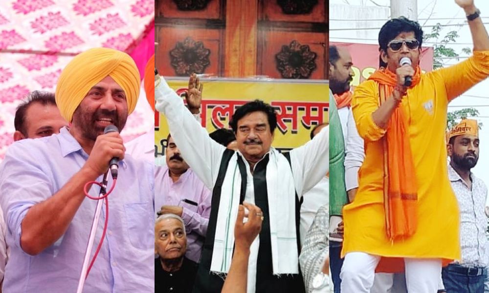 Sunny-Deol-Shatrughan-Singh-Ravi-Kishan-elections-voting