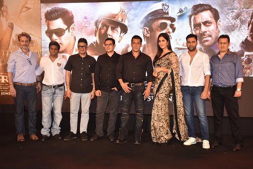 Bharat cast at the song launch of Zinda