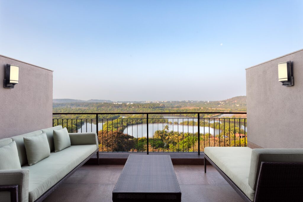 Hilton-Goa-Resort-Deluxe-River-View-Room-Balcony