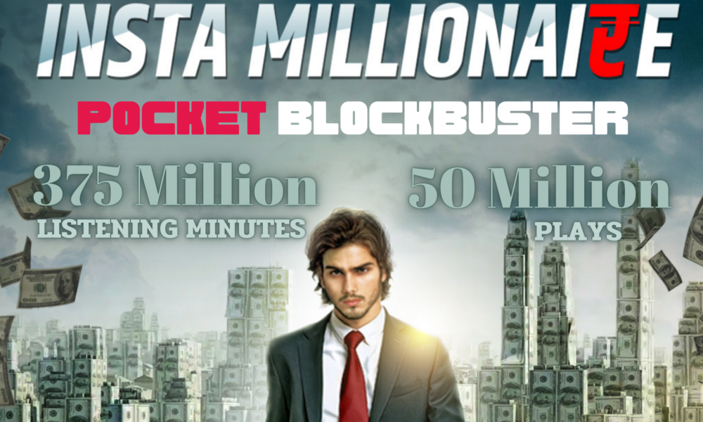 Pocket FM audio series Insta Millionaire crosses Rs. 10 Cr revenue