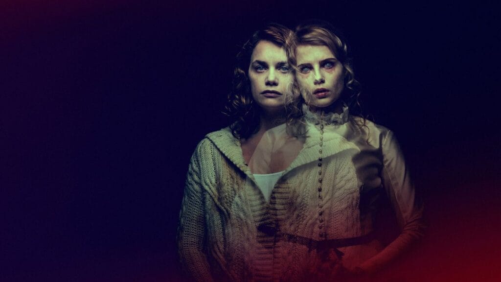 Dark hallway scene from Netflix psychological horror film I Am the Pretty Thing That Lives in the House