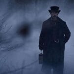 Dark cinematic scene representing popular mystery-horror movies on Netflix