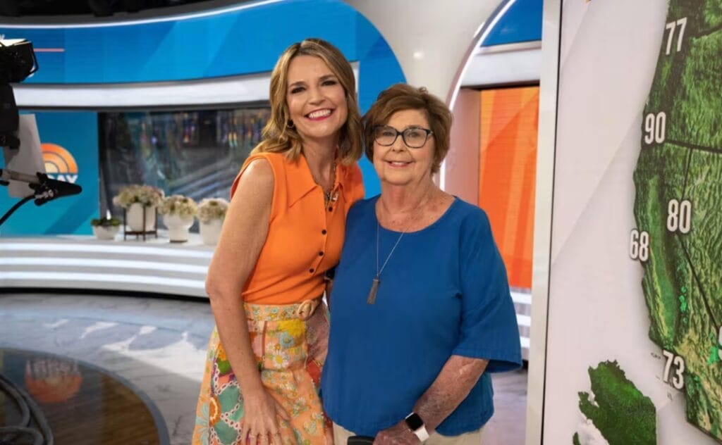 Savannah with her mom