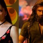 Ranveer Singh and Arjun Rampal in a tense scene from Dhurandhar 2