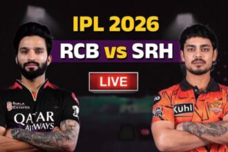 IPL 2026 RCB vs SRH Live Match
