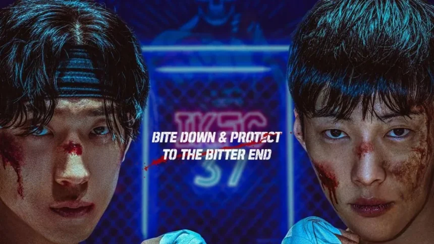 Woo Do-hwan and Lee Sang-yi in Bloodhounds Season 2 on Netflix