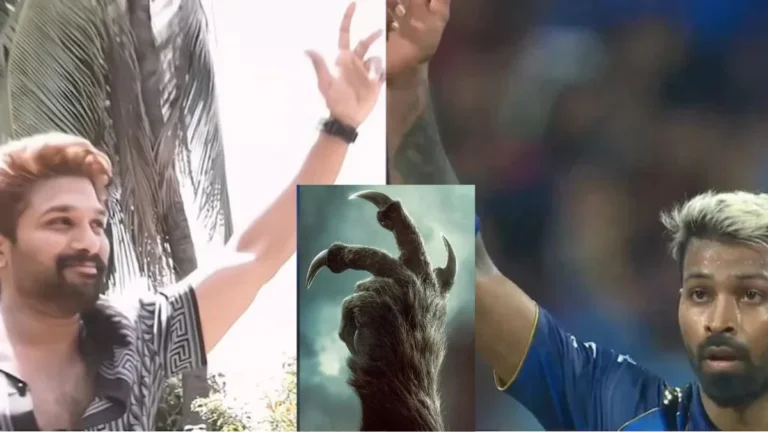 Hardik Pandya doing Raaka gesture in MI vs RCB IPL 2026 match