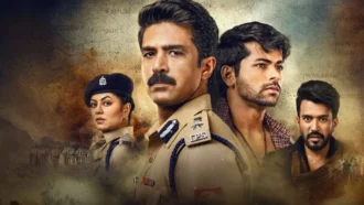 Saqib Saleem as SSP Samardeep Singh in Kaptaan Season 1