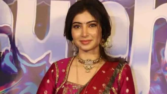 Sara Arjun as Madhubala in Sanjay Leela Bhansali's upcoming biopic directed by Jasmeet K Reen