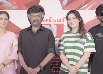 Rajinikanth Celebrates 51 Years in Cinema on Sets of Upcoming Film Dharman